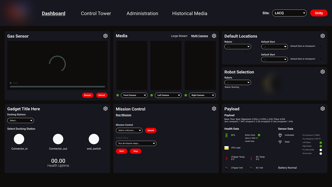 Confidential Client Dashboard